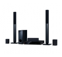 Домашний кинотеатр Blu-ray 3D с функцией LG Smart TV и возможностью настенного крепления колонок