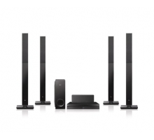 Домашний кинотеатр Blu-ray 3D с функцией LG Smart TV и возможностью настенного крепления колонок