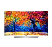 Изогнутый OLED 4K телевизор. Оснащен CINEMA 3D и webOS 2.0