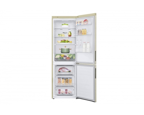 Объем 374л | DoorCooling+ | Бежевый | Складная полка, Total No Frost - GA-B459CESL Объем 374л | DoorCooling+ | Бежевый | Складная полка, Total No Frost - GA-B459CESL