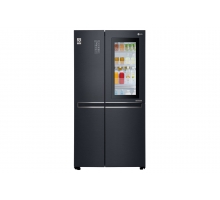 Объем 687л | InstaView Door-in-Door | Матовый черный | DoorCooling+, LG ThinQ