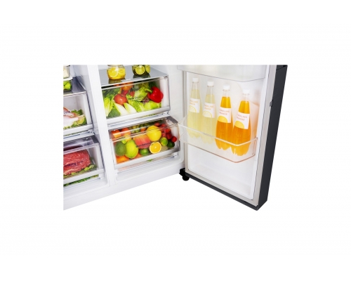 Объем 687л | InstaView Door-in-Door | Матовый черный | DoorCooling+, LG ThinQ - GC-Q247CBDC Объем 687л | InstaView Door-in-Door | Матовый черный | DoorCooling+, LG ThinQ - GC-Q247CBDC