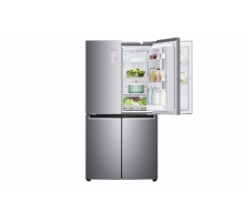 Объем 725л | Door-in-Door | Серебристый | LG ThinQ, Гигиенический фильтр, Складная полка, Extra Duo Space (Сервисный уголок)