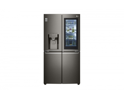 Объем 705л | InstaView Door-in-Door | Сияющий черный | DoorCooling+, Диспенсер для воды и льда - GR-X24FMKBL Объем 705л | InstaView Door-in-Door | Сияющий черный | DoorCooling+, Диспенсер для воды и льда - GR-X24FMKBL
