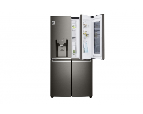 Объем 705л | InstaView Door-in-Door | Сияющий черный | DoorCooling+, Диспенсер для воды и льда - GR-X24FMKBL Объем 705л | InstaView Door-in-Door | Сияющий черный | DoorCooling+, Диспенсер для воды и льда - GR-X24FMKBL