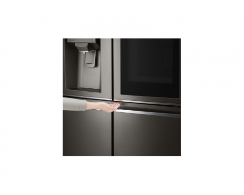 Объем 705л | InstaView Door-in-Door | Сияющий черный | DoorCooling+, Диспенсер для воды и льда - GR-X24FMKBL Объем 705л | InstaView Door-in-Door | Сияющий черный | DoorCooling+, Диспенсер для воды и льда - GR-X24FMKBL